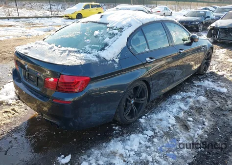 2015 BMW M5 from USA, damaged, VIN WBSFV9C55FD594330